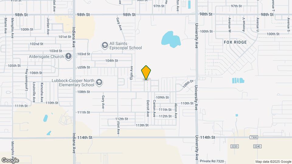 10605 Dixon Ave Map and Location Details