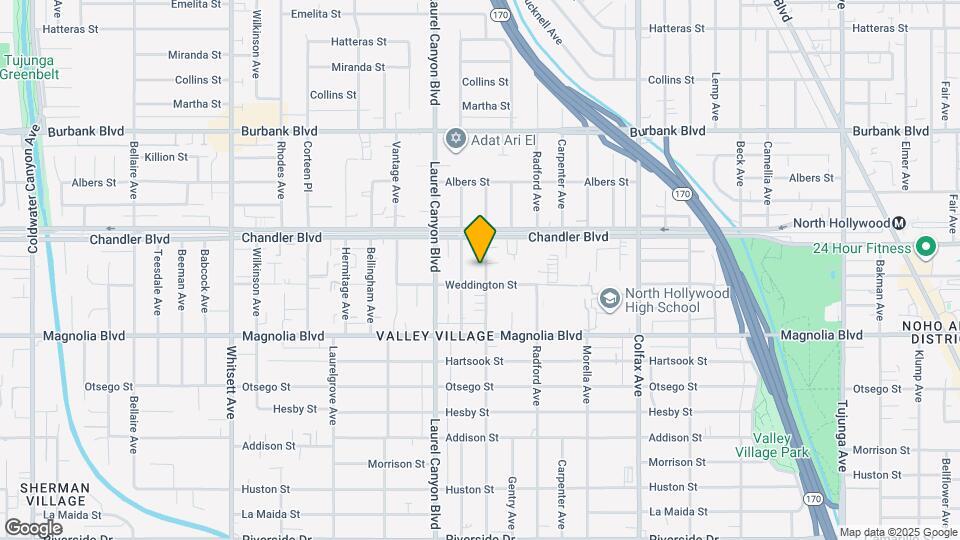 5319 Ben Ave Map and Location Details