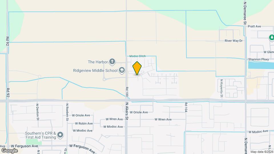 6542 W Sedona Ave Map and Location Details