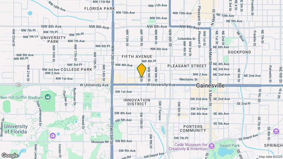 101 NW 10th St Mapa y Detalles de la Ubicación