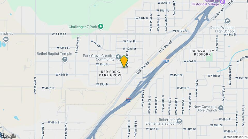 3512 W 43rd Pl Map and Location Details