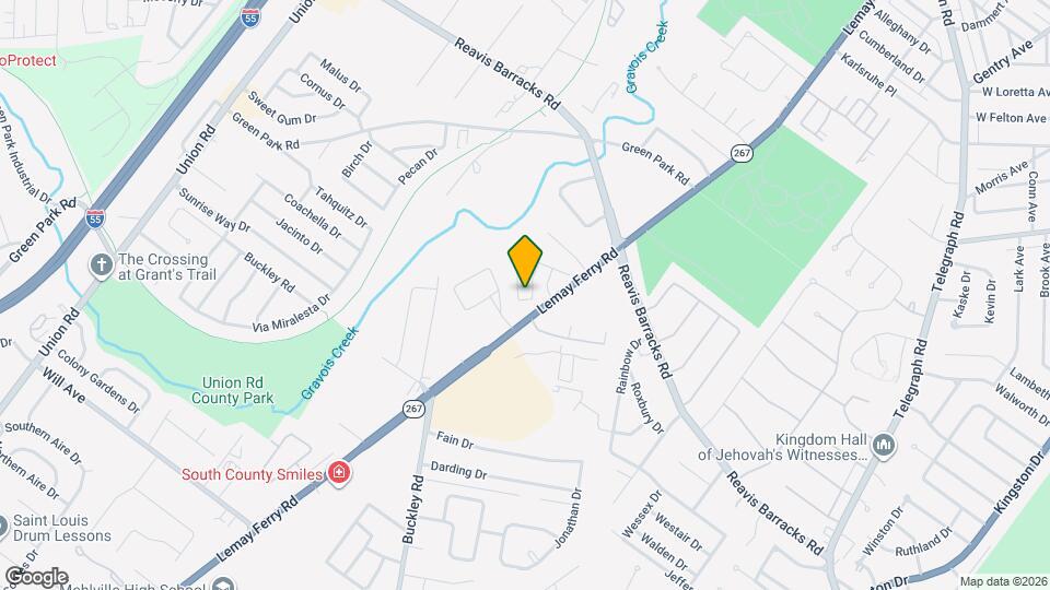 2490 Lampong Dr Map and Location Details