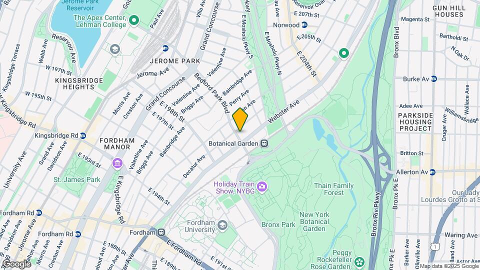 387-389 Bedford Park Blvd Map and Location Details