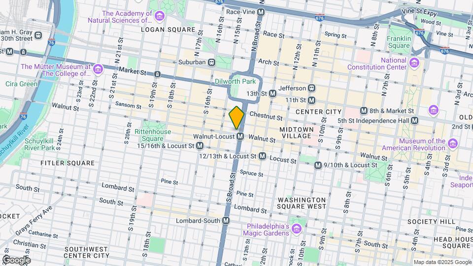 1401 Walnut St Mapa y Detalles de la Ubicación