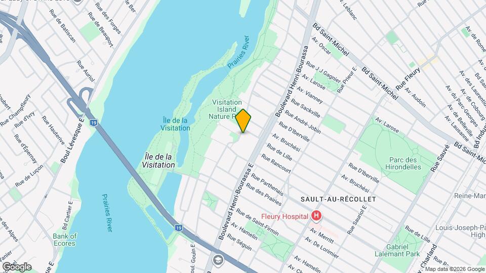 2320 Gouin Boul E Map and Location Details