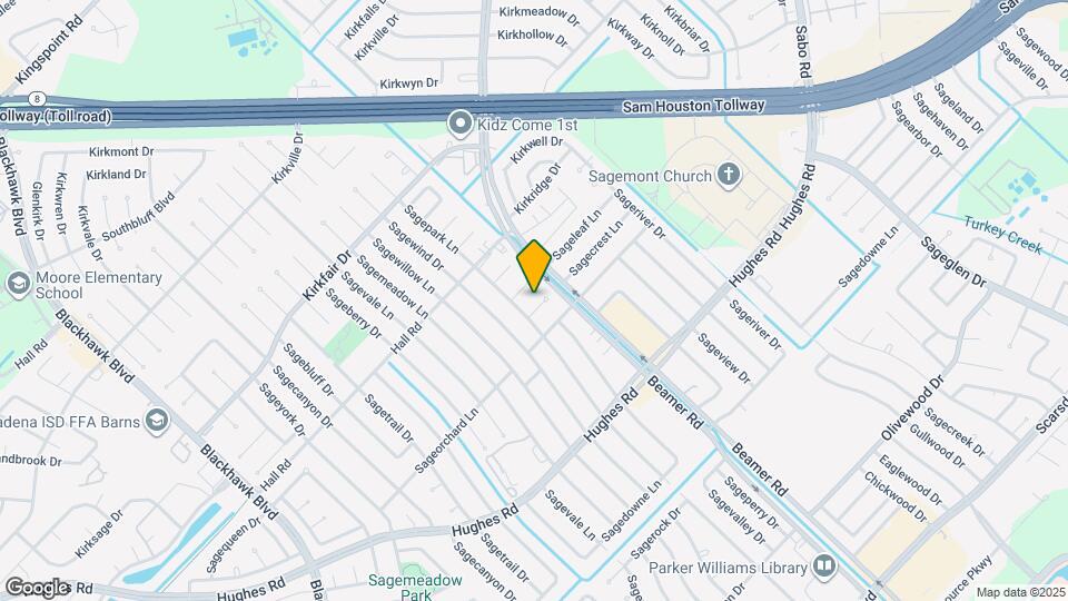 10811 Sagecrest Ln Map and Location Details