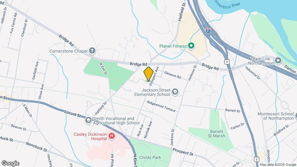 162 Prospect Ave, Unit #1 Mapa y Detalles de la Ubicación