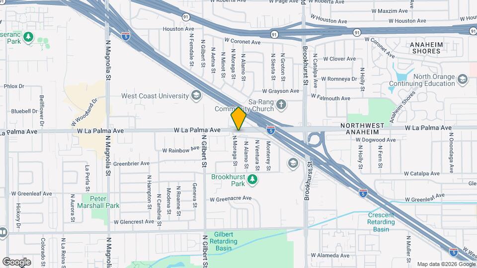2325 W Sequoia Ave, Unit #B Mapa y Detalles de la Ubicación