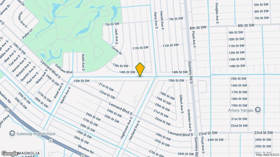 4616 15th St SW Map and Location Details