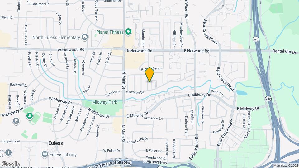 802 Rock Creek Dr Map and Location Details