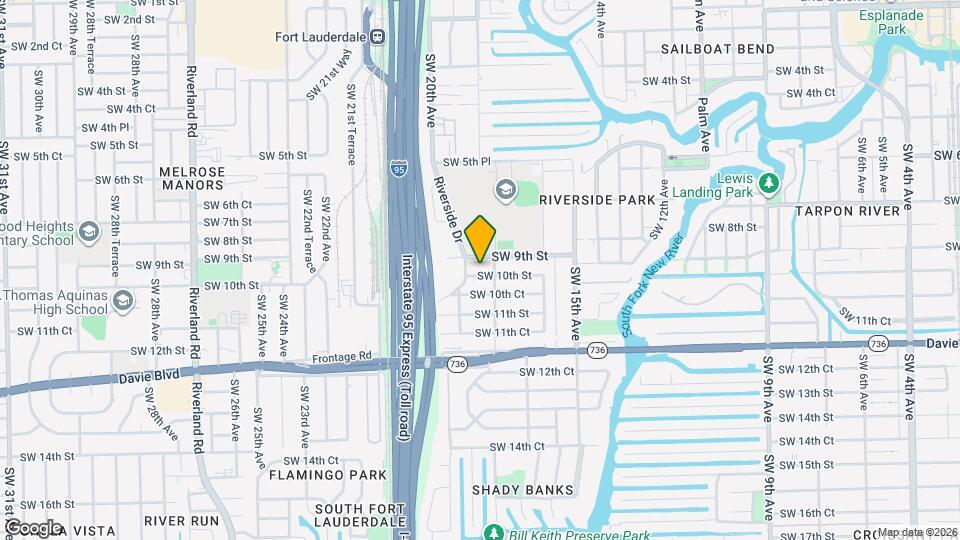 1813 SW 10th St Map and Location Details