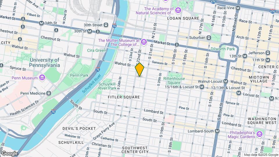2126 Locust St Map and Location Details