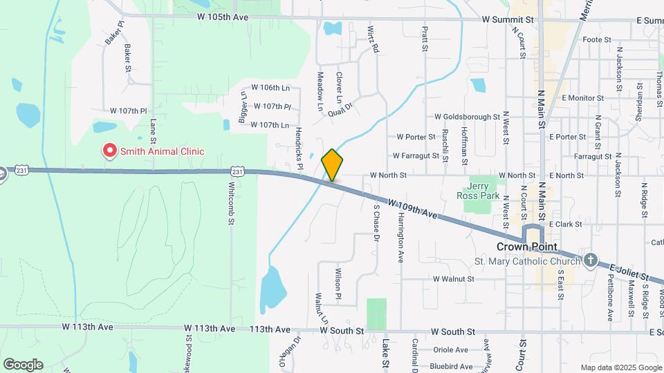 702 W Joliet St Map and Location Details