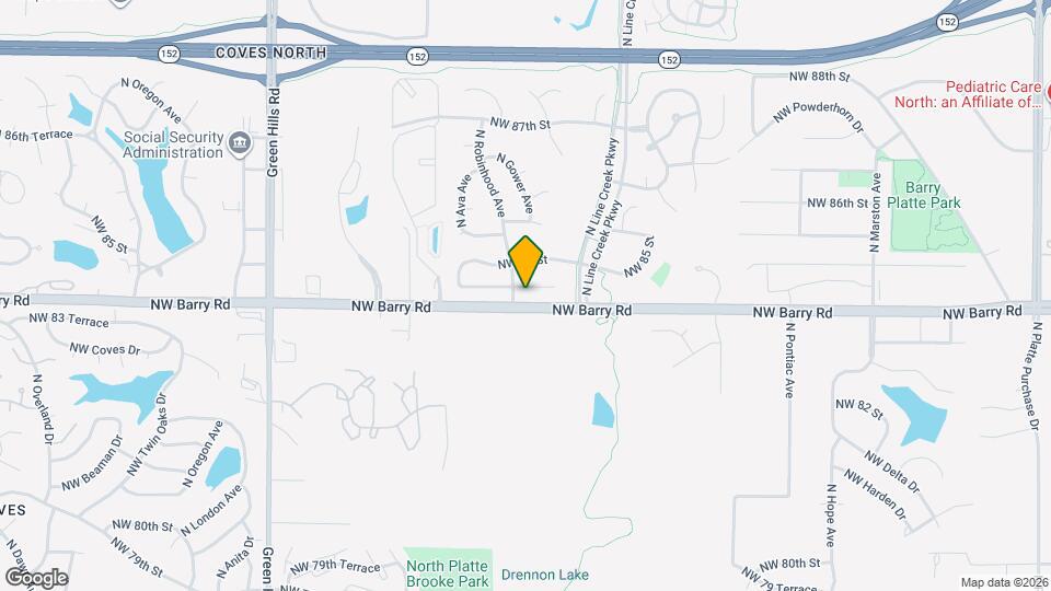 3505 NW 84th Terrace Map and Location Details