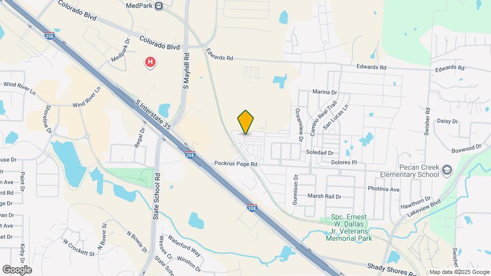 4500 Colosseum Wy Mapa y Detalles de la Ubicación