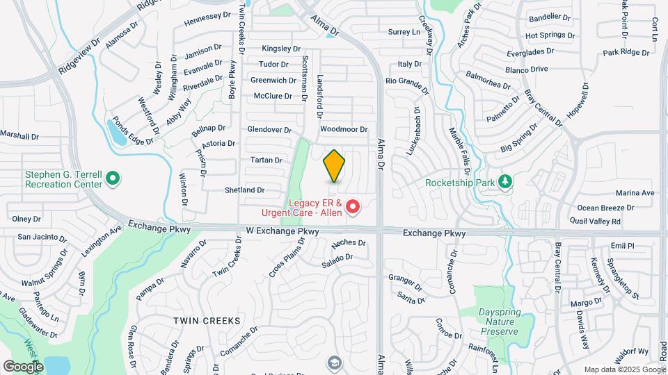 1261 Wiltshire Dr Map and Location Details