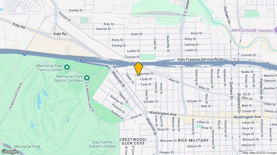 6126 Clyde St Map and Location Details