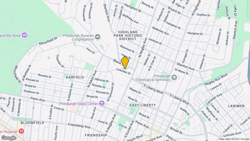 5539 Columbo St Mapa y Detalles de la Ubicación