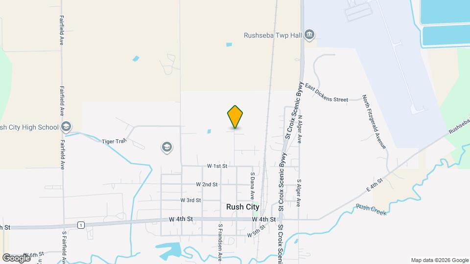 Rush City Country Apartments Map and Location Details