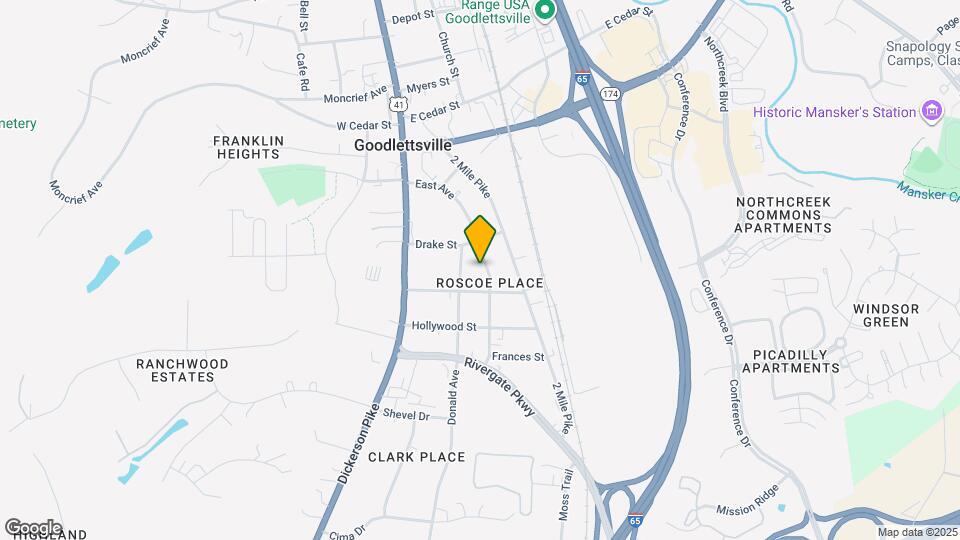 209 East Ave Map and Location Details