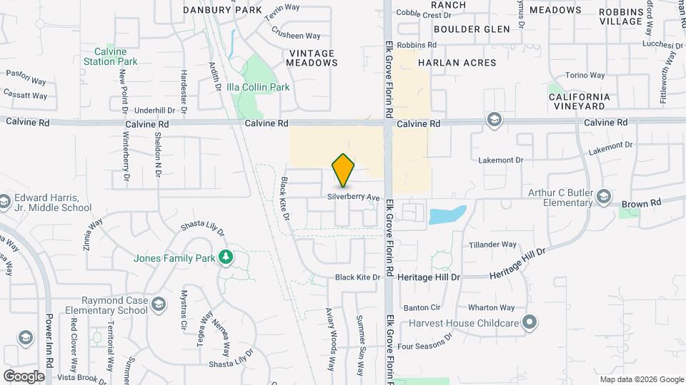 8851 Silverberry Ave Map and Location Details