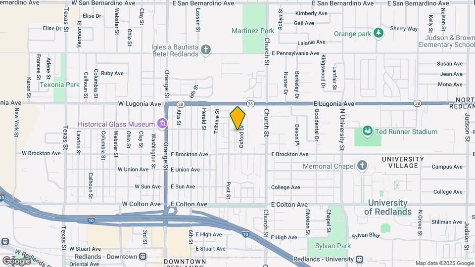 1135 Oxford Dr Map and Location Details