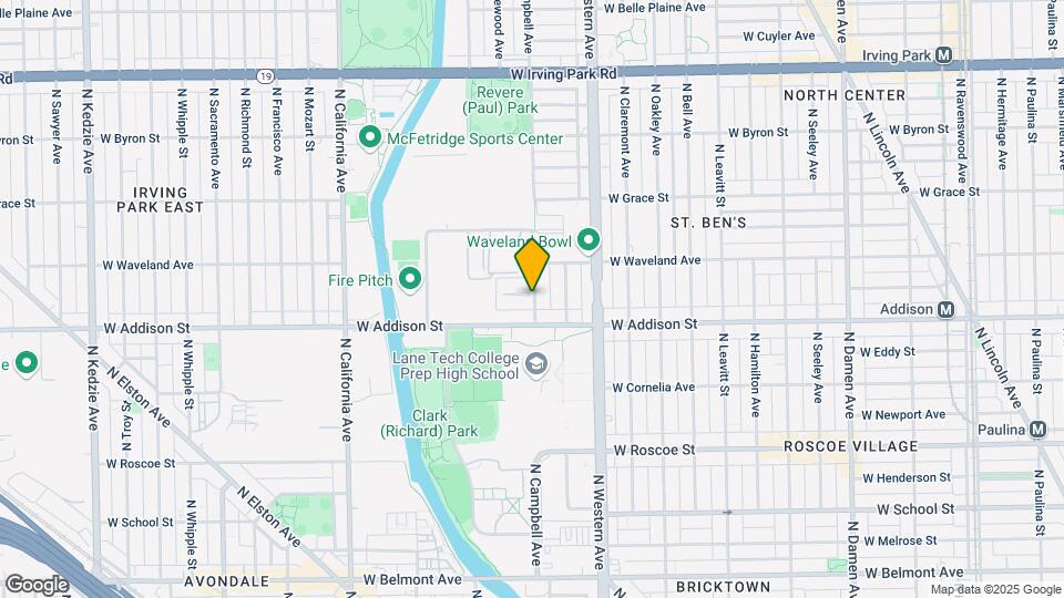 3604 N Campbell Ave Map and Location Details