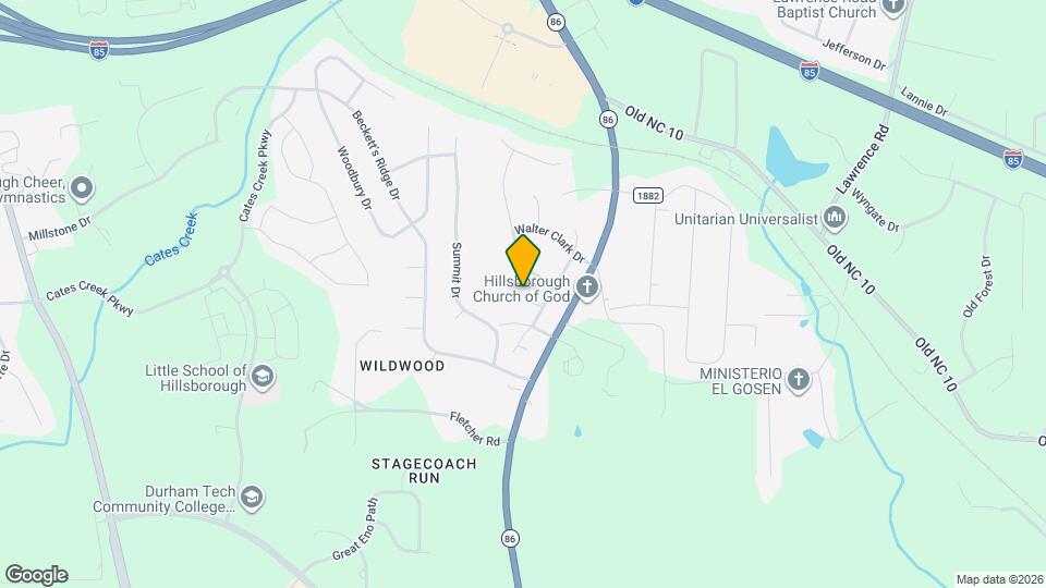 1102 Water Oak Ct Map and Location Details