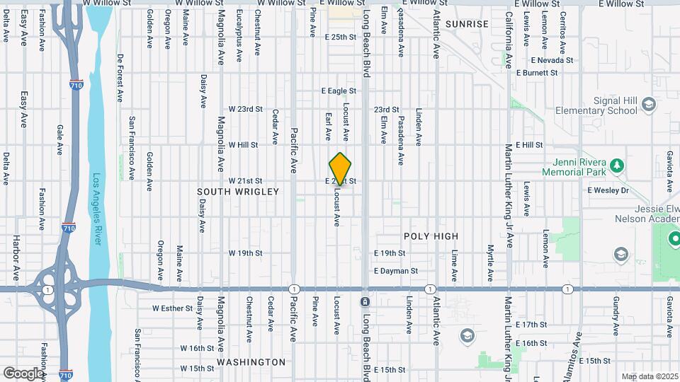 2070 Locust Ave Mapa y Detalles de la Ubicación