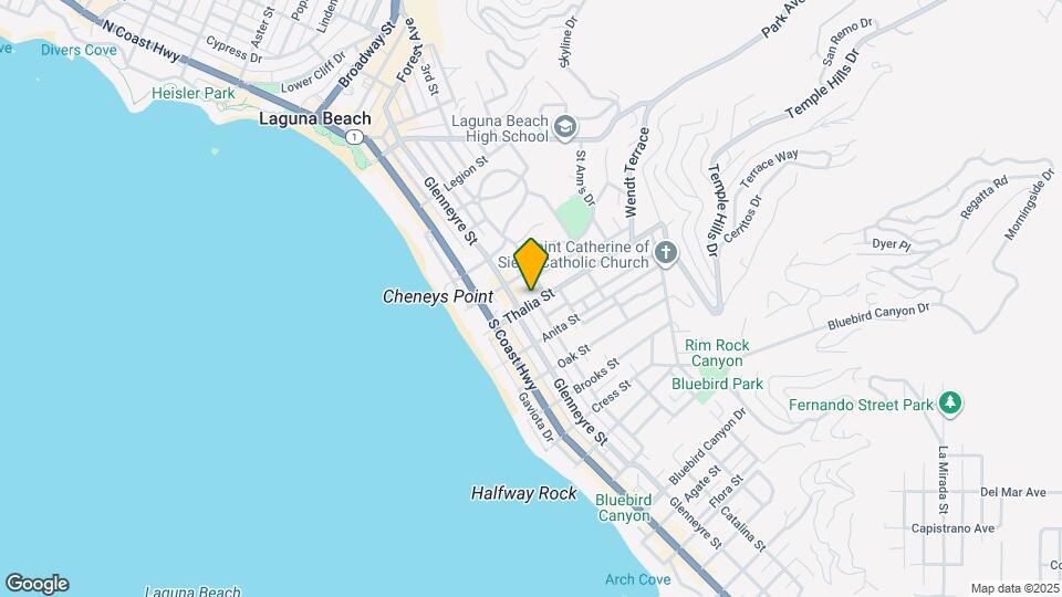 352 Thalia St Map and Location Details