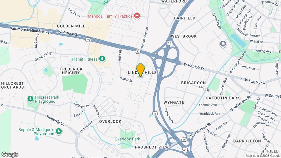 209 Locust St Mapa y Detalles de la Ubicación