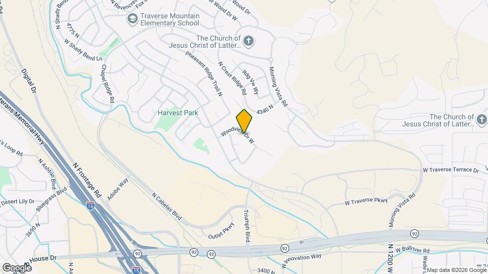 1967 Woodview Dr W Map and Location Details