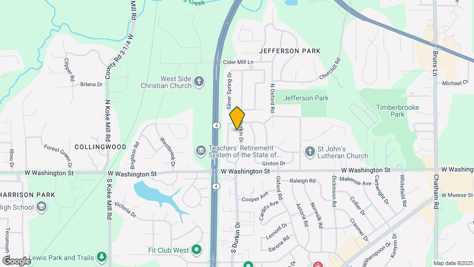 229 N Durkin Dr Map and Location Details