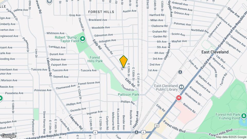 977 E 128th St Map and Location Details