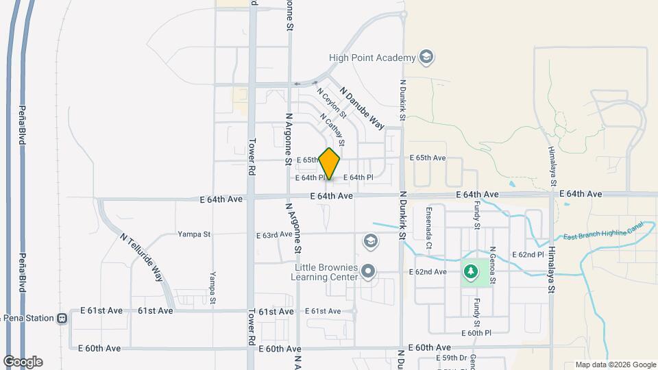 6416 N Biscay St Map and Location Details