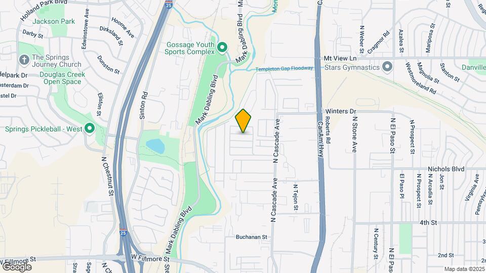 3526 N Cascade Ave Map and Location Details