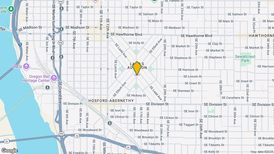 2020 SE 16th Ave, Unit 2021 SE Ladd Map and Location Details