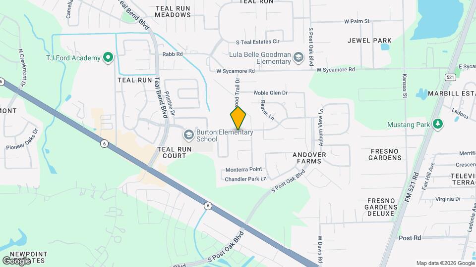 1423 Hunter Green Ln Mapa y Detalles de la Ubicación