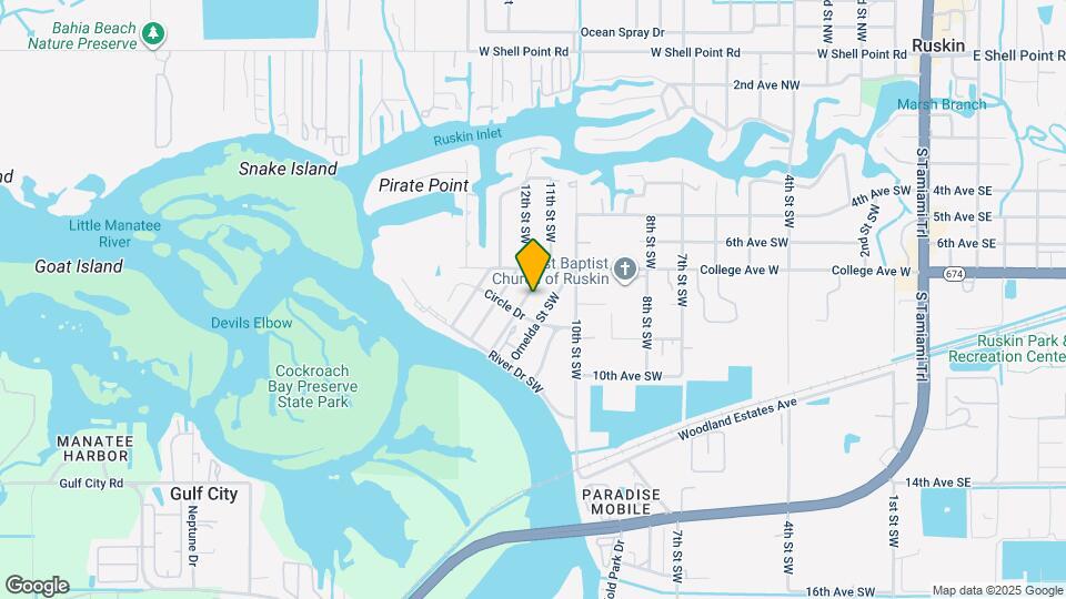 718 Oak St SW Map and Location Details