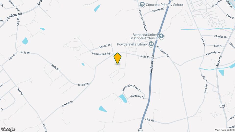 303 Starling Ave Map and Location Details