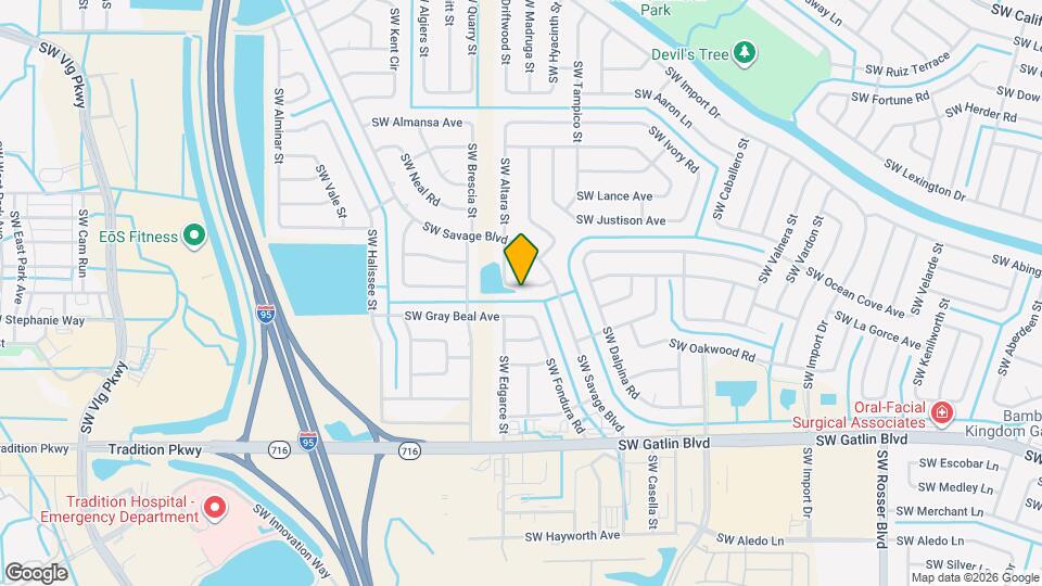 2150 SW Biella Ave Map and Location Details