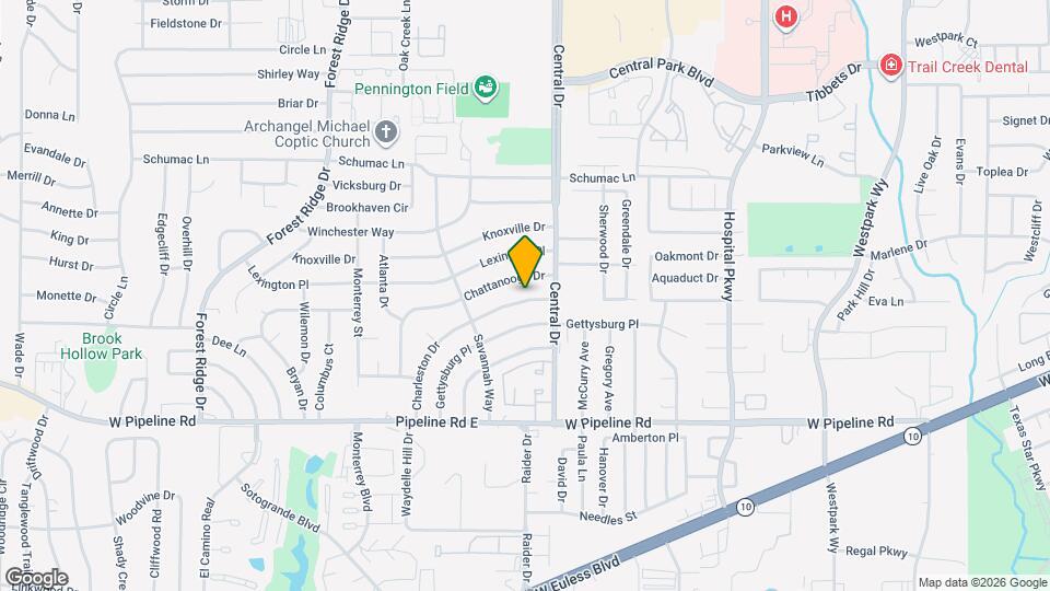 2009 Charleston Dr Map and Location Details