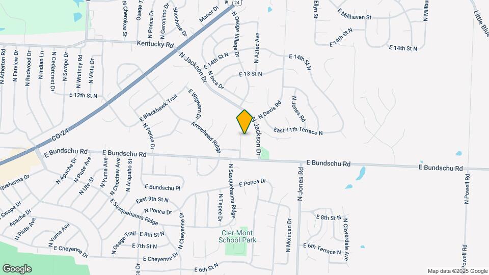 1041 N Aztec Ct Map and Location Details