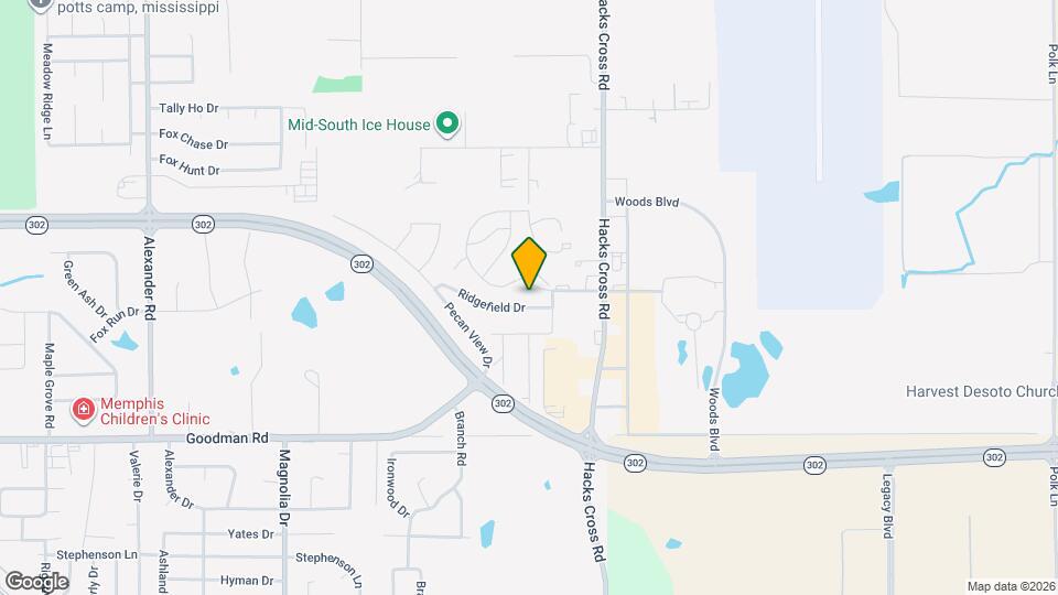 10824 Ridgefield Dr Map and Location Details