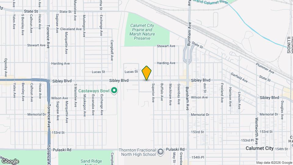 819 Sibley Blvd Map and Location Details
