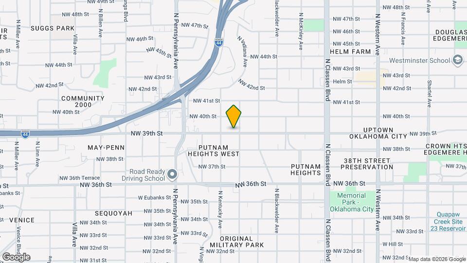 Putnam Heights Plaza Apartment Map and Location Details