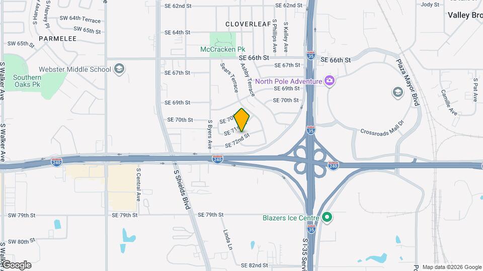 605 SE 72nd St Map and Location Details