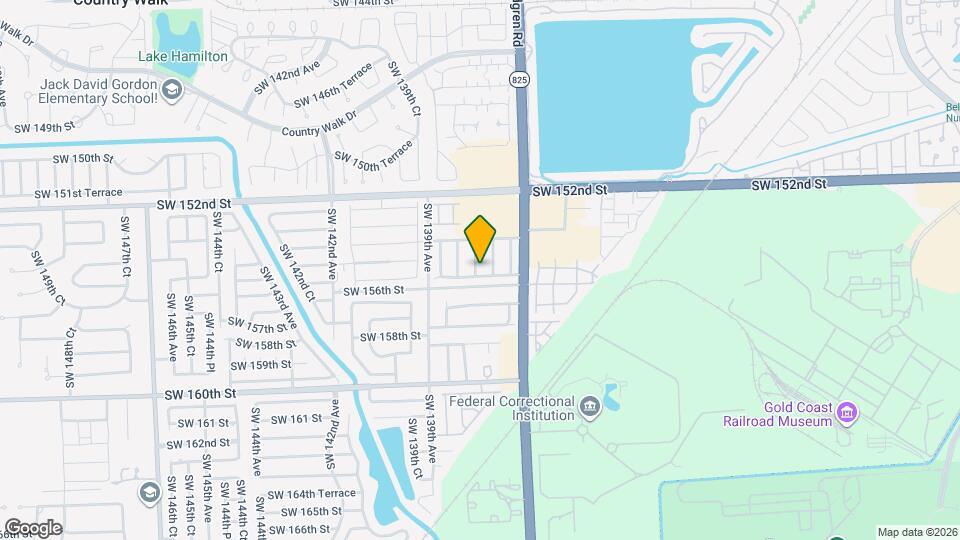 15565 SW 138th Ave Mapa y Detalles de la Ubicación