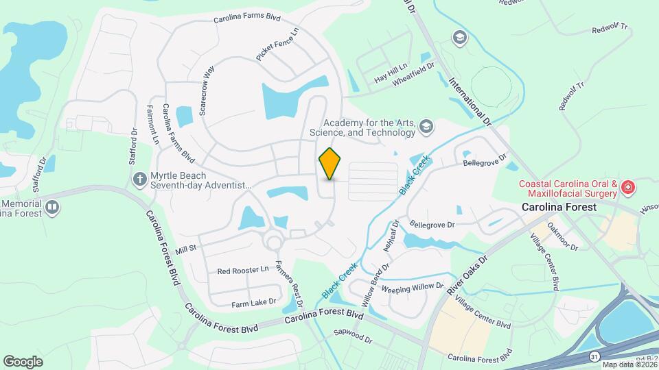 245 Carolina Farms Blvd Map and Location Details