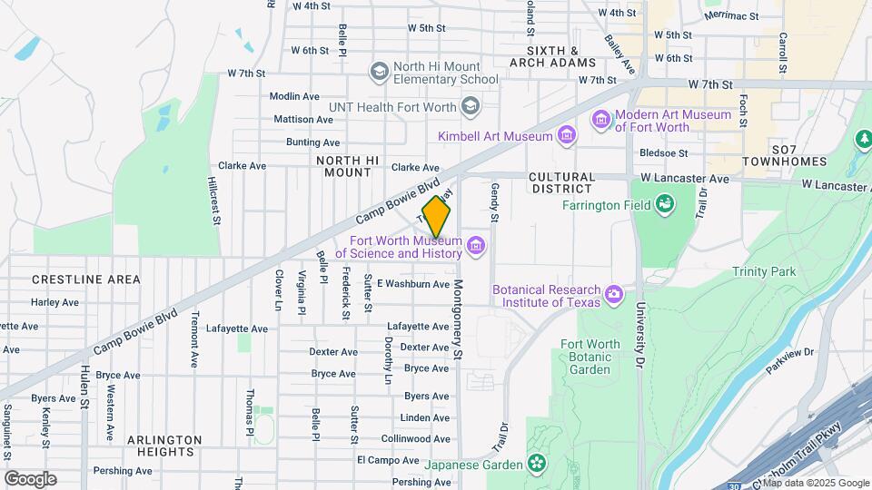3619 Watonga St Mapa y Detalles de la Ubicación